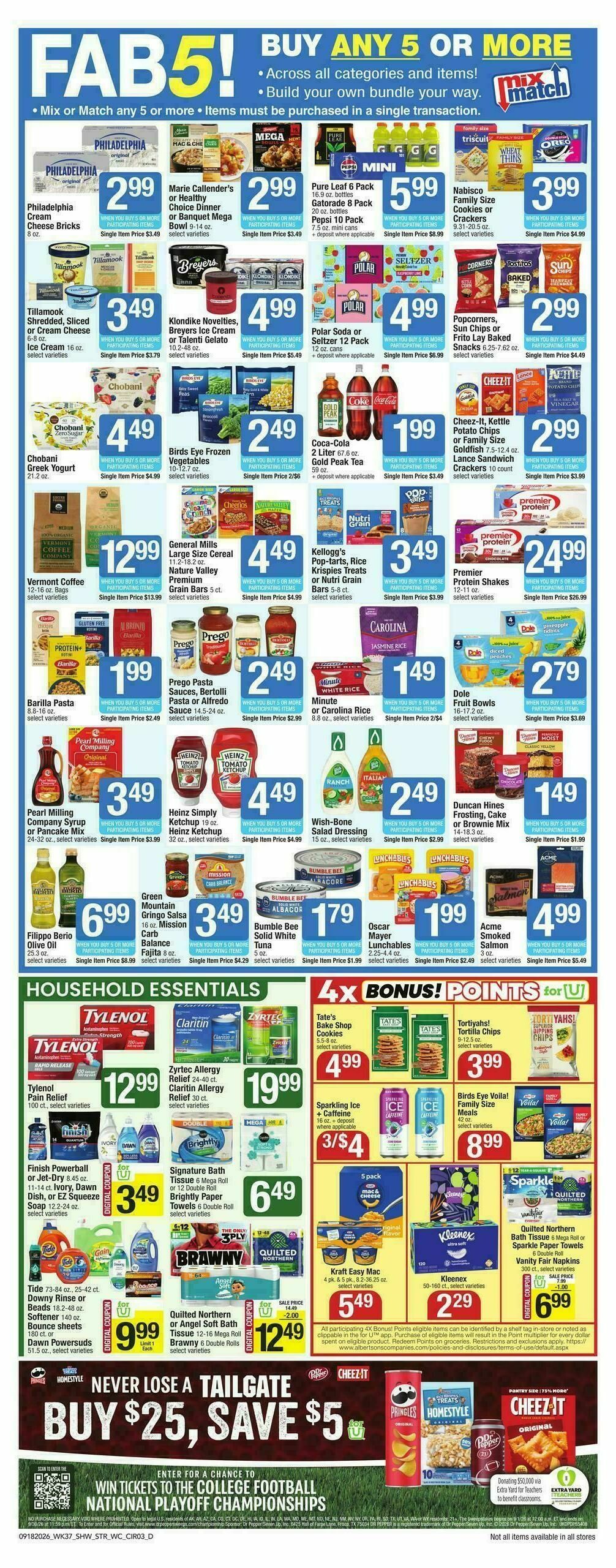 Star Market Weekly Ad from September 18