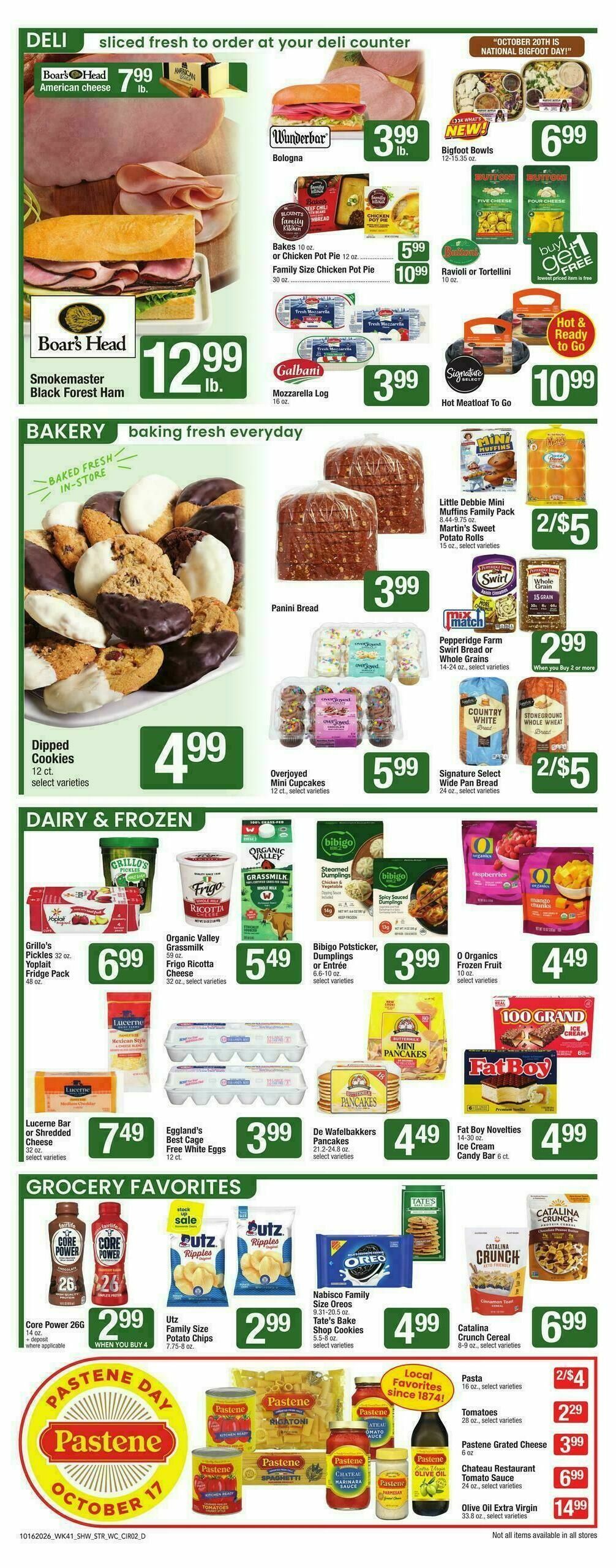 Star Market Weekly Ad from October 16
