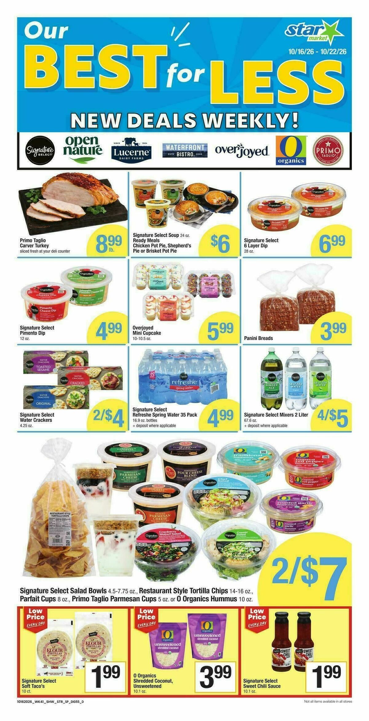Star Market Weekly Ad from October 16