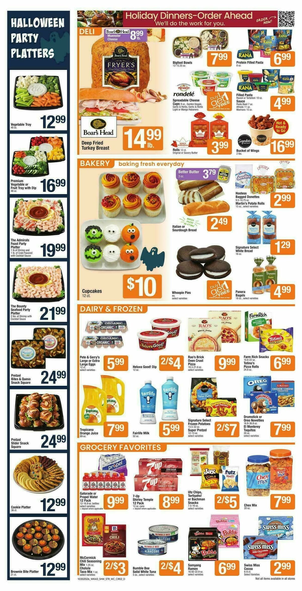 Star Market Weekly Ad from October 30