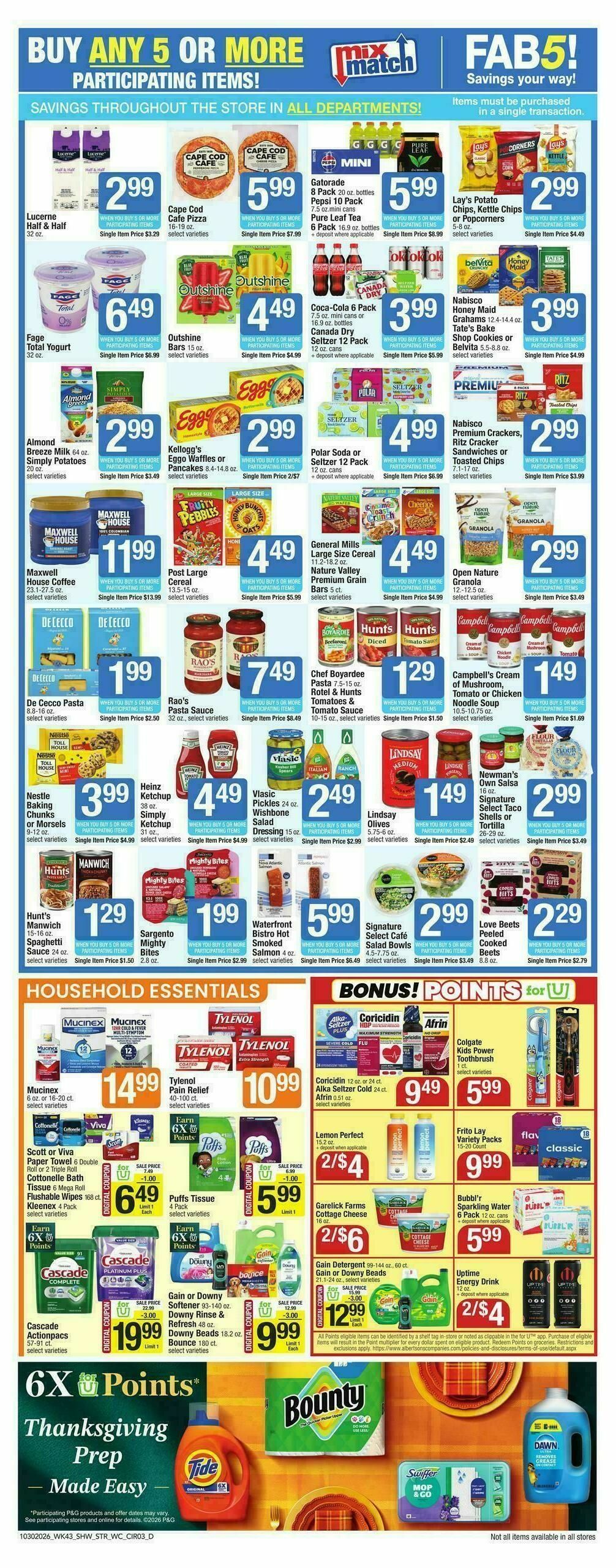 Star Market Weekly Ad from October 30