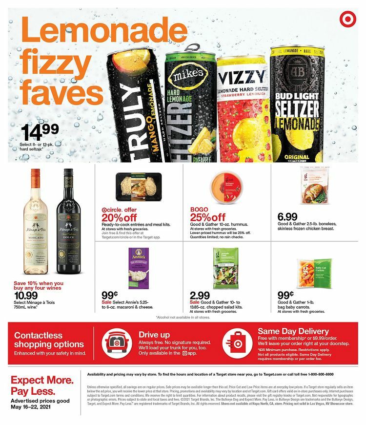 Target Weekly Ad from May 16