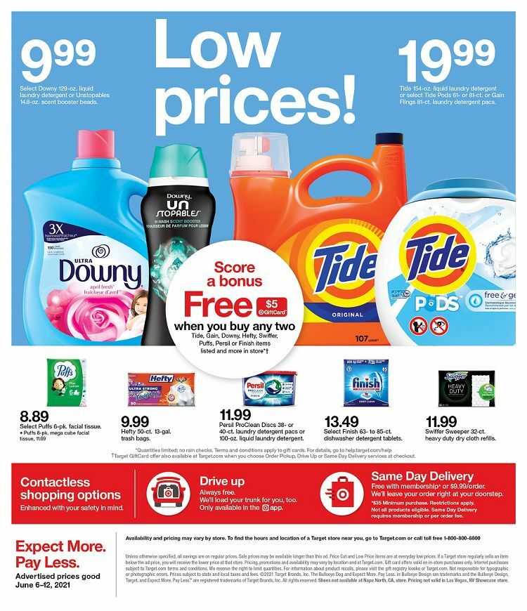 Target Weekly Ad from June 6