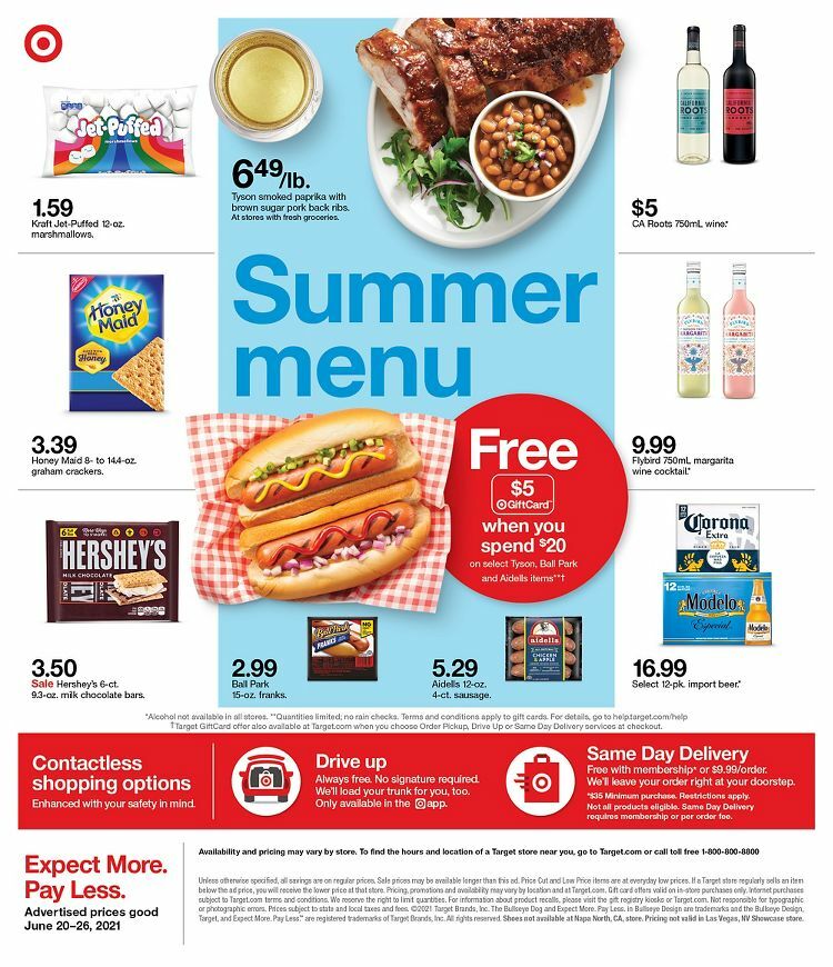 Target Weekly Ad from June 20