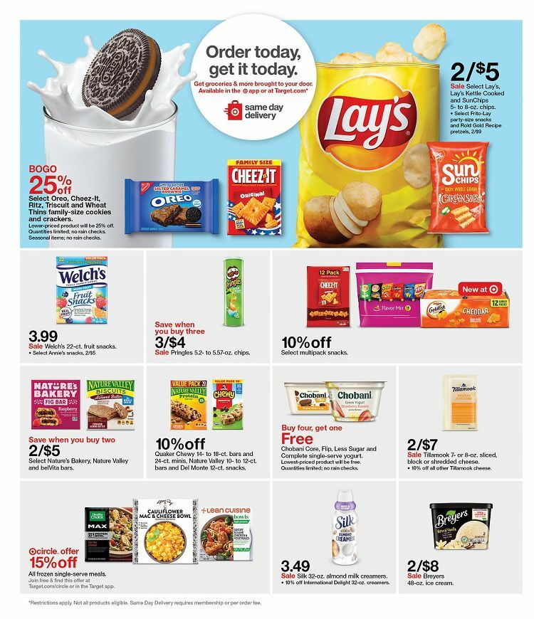 Target Weekly Ad from July 18