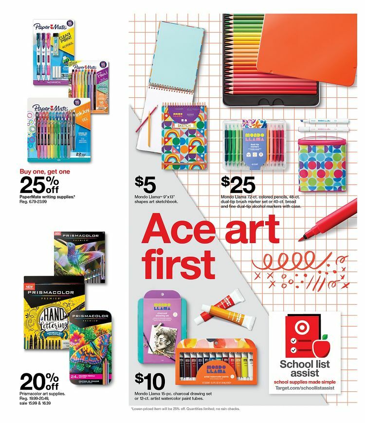 Target Weekly Ad from July 25