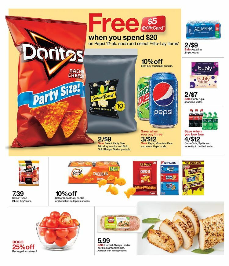 Target Weekly Ad from July 25