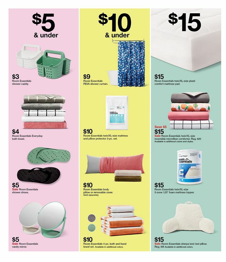 Target Weekly Ad from August 15