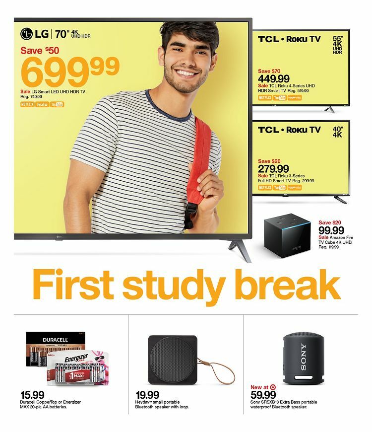 Target Weekly Ad from August 22