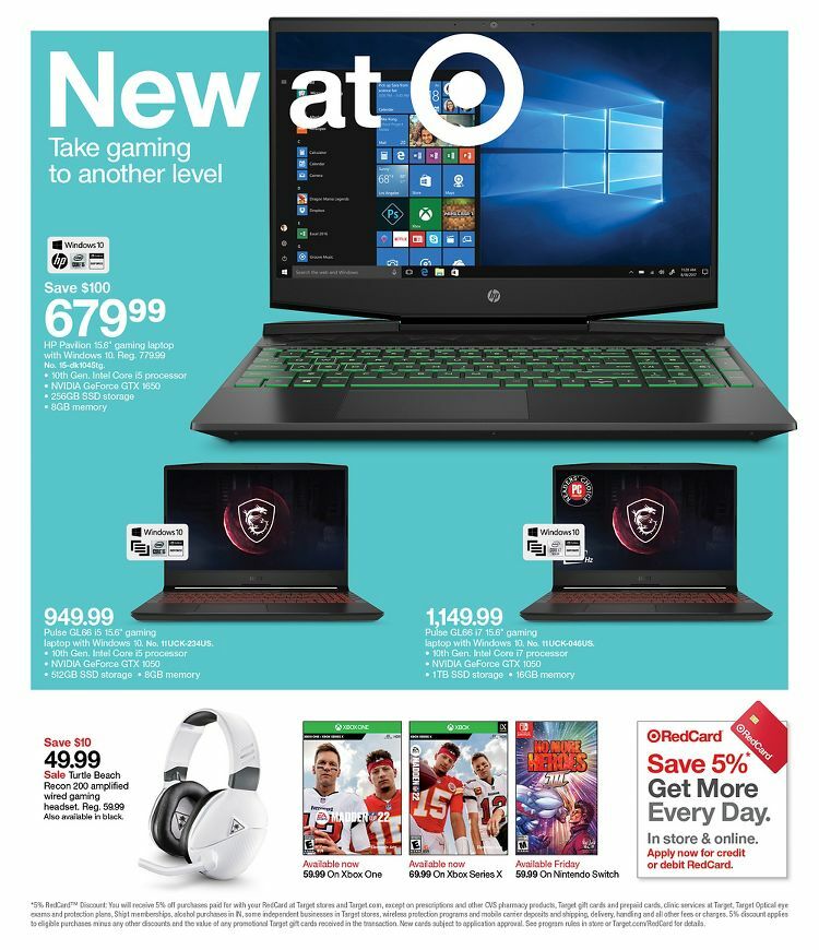 Target Weekly Ad from August 22