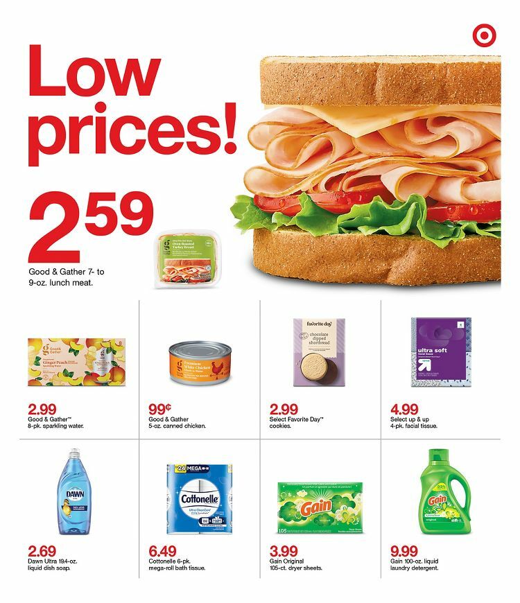 Target Weekly Ad from August 22