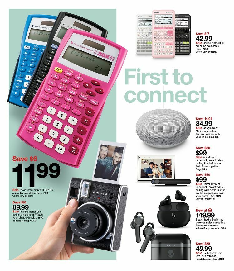Target Weekly Ad from August 22