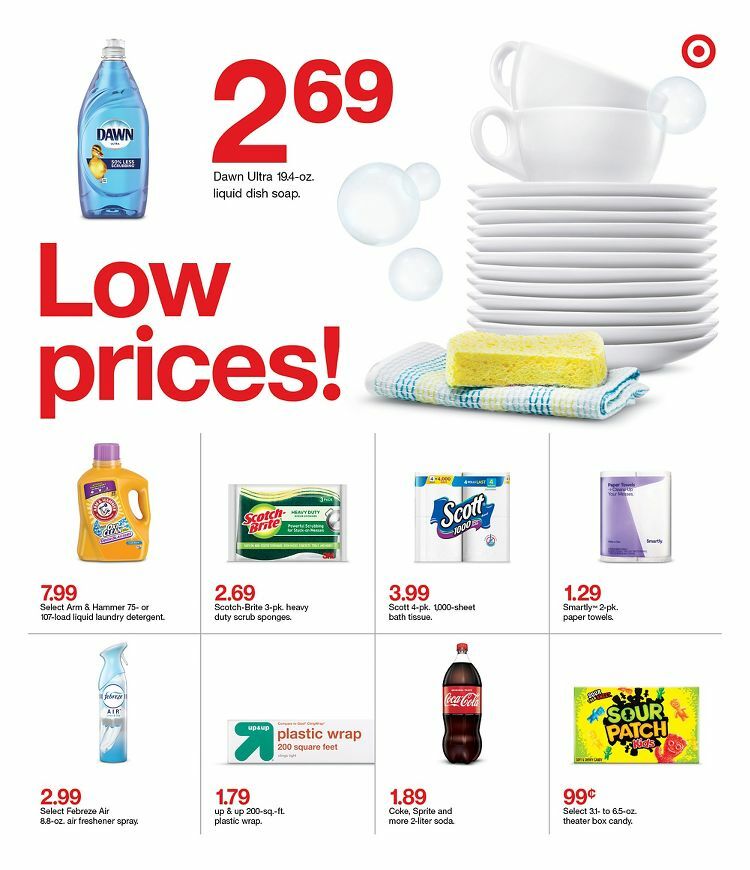 Target Weekly Ad from August 29
