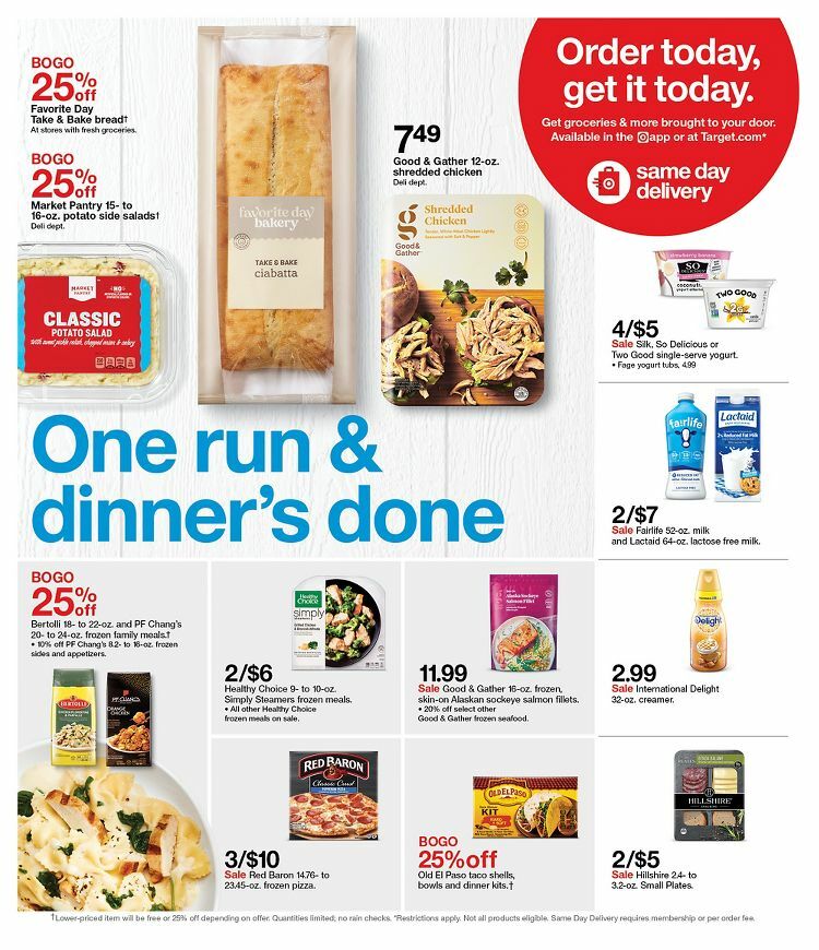 Target Weekly Ad from September 5
