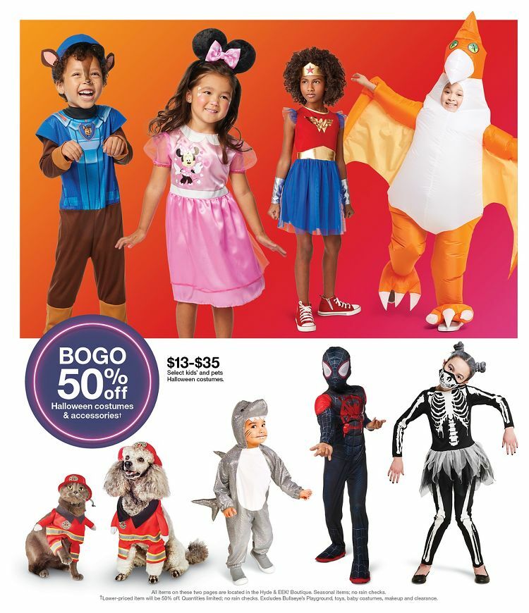 Target Weekly Ad from October 3