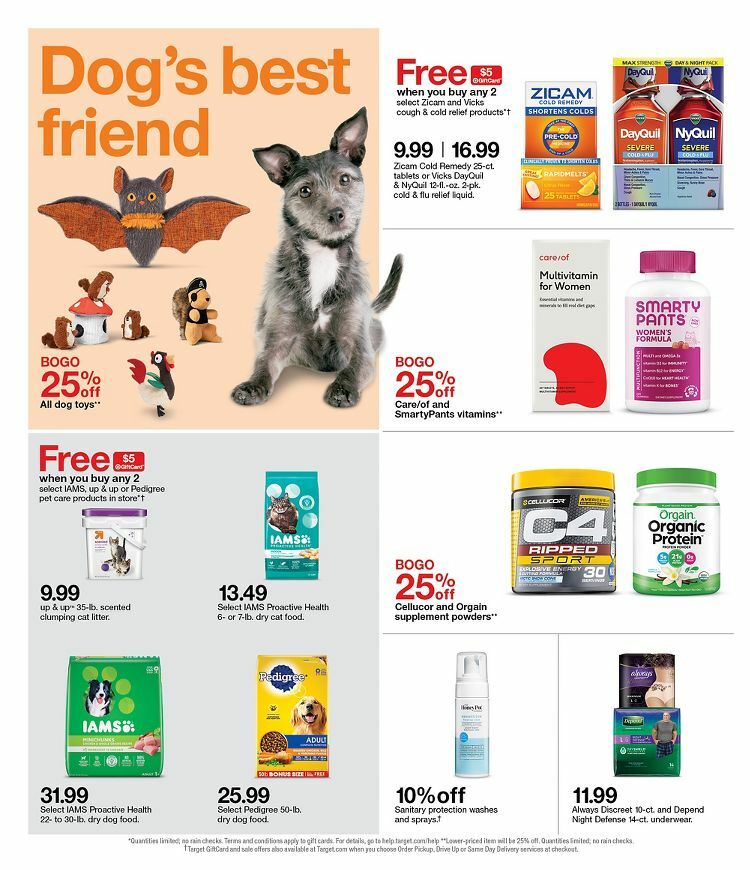Target Weekly Ad from October 3