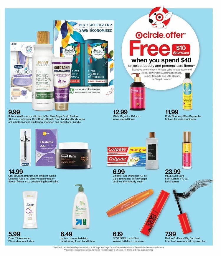 Target Weekly Ad from October 3