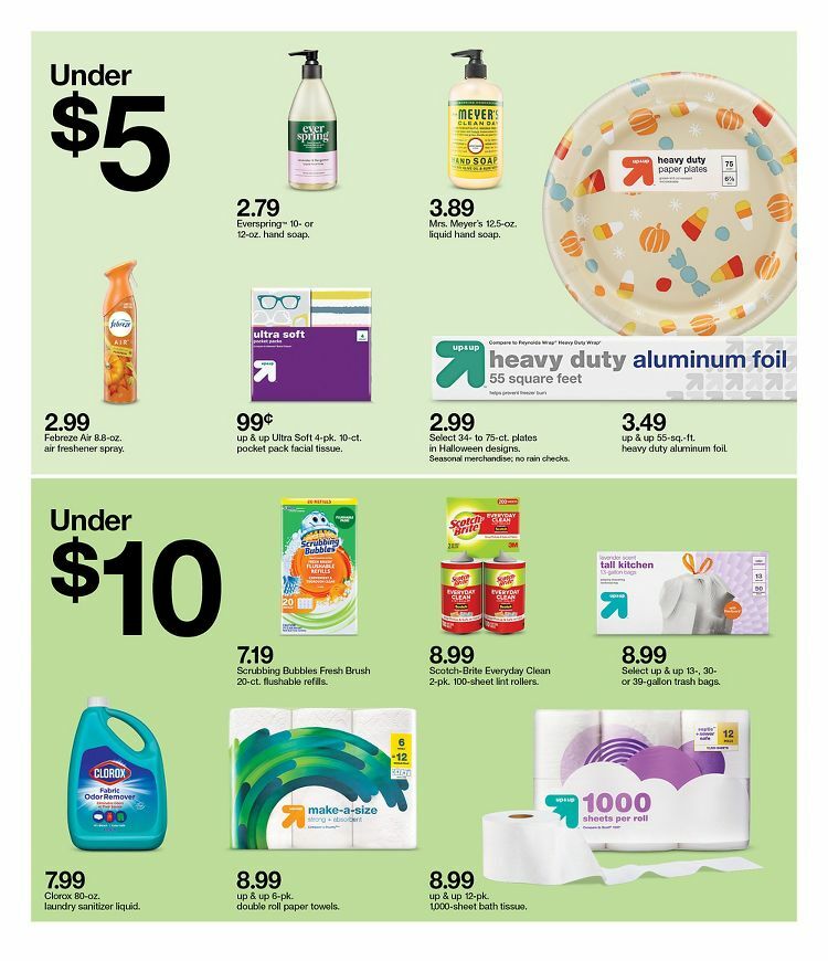 Target Weekly Ad from October 3
