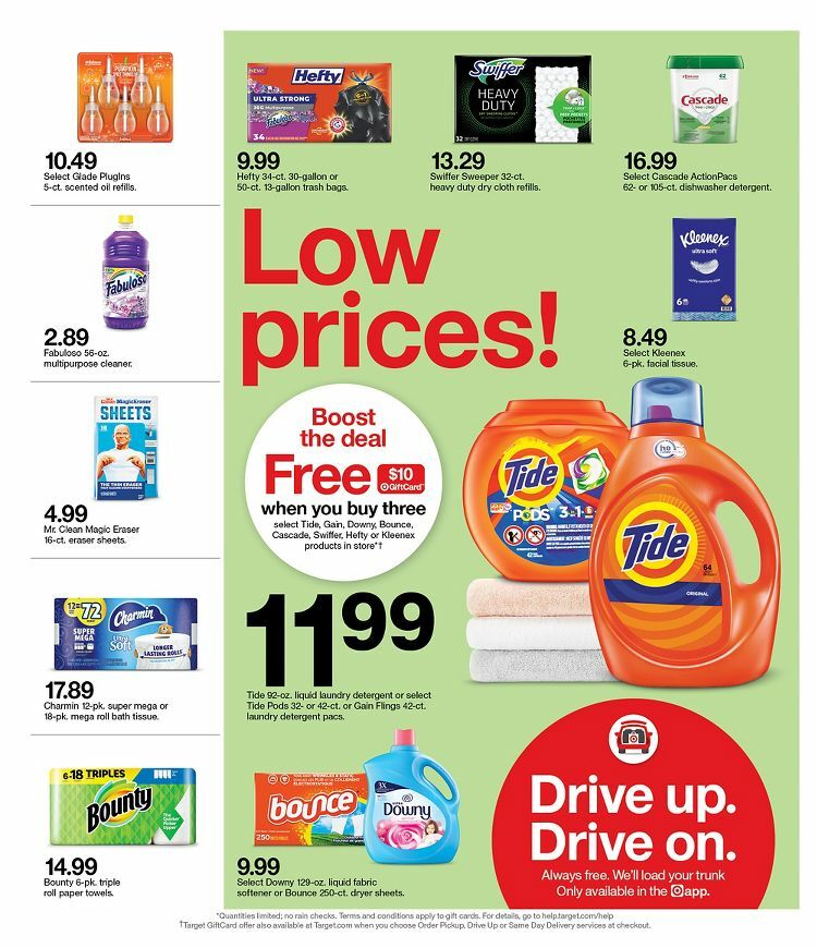 Target Weekly Ad from October 3