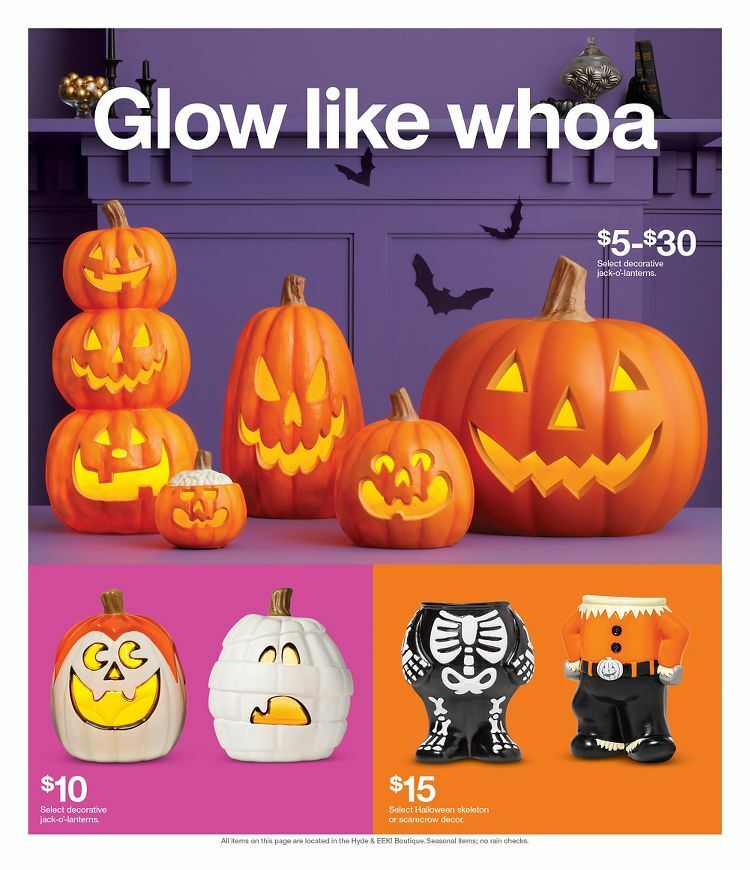 Target Weekly Ad from October 3