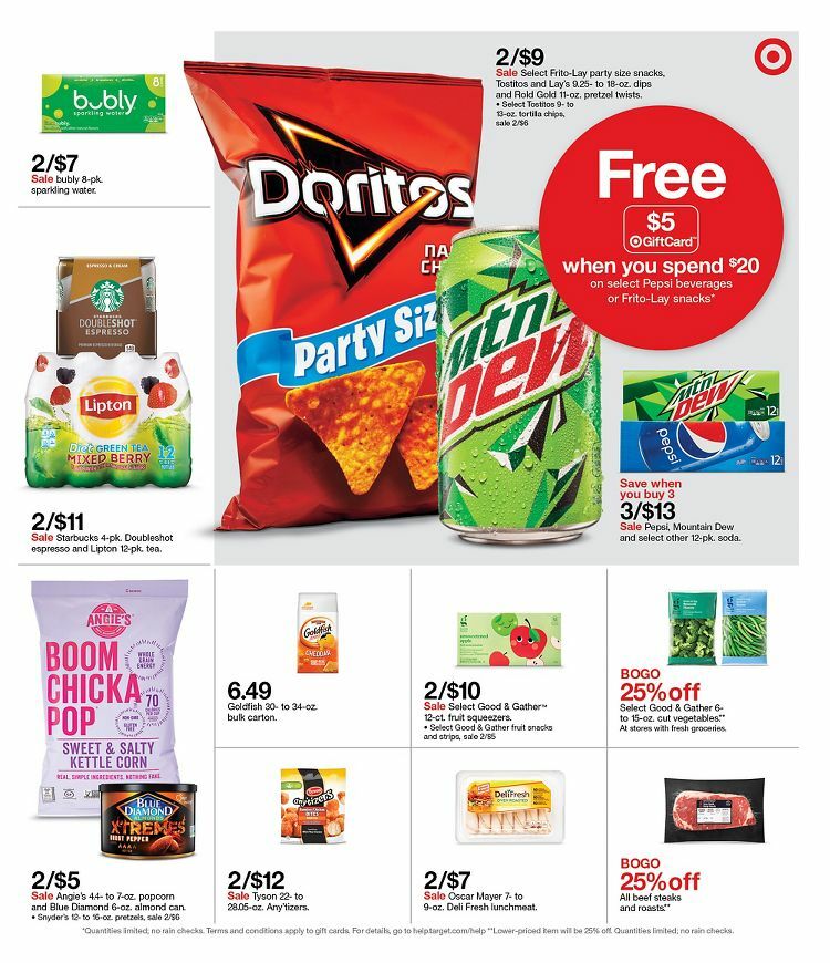 Target Weekly Ad from October 3