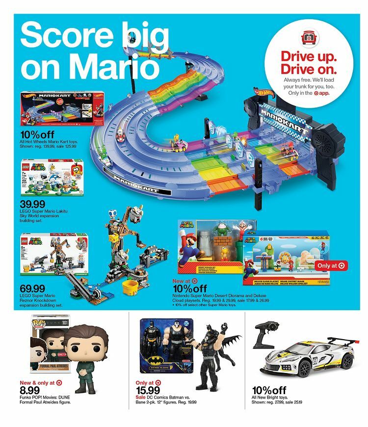 Target Weekly Ad from October 3
