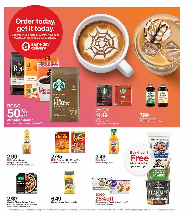 Target Weekly Ad from October 17