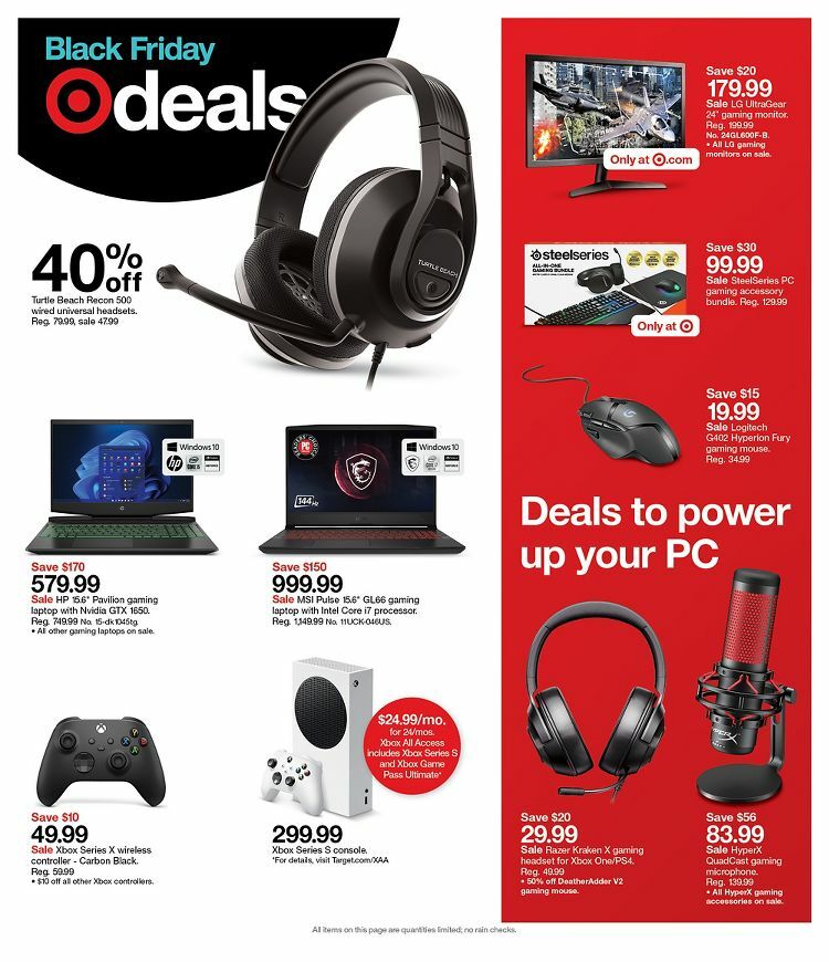 Target Weekly Ad from November 21