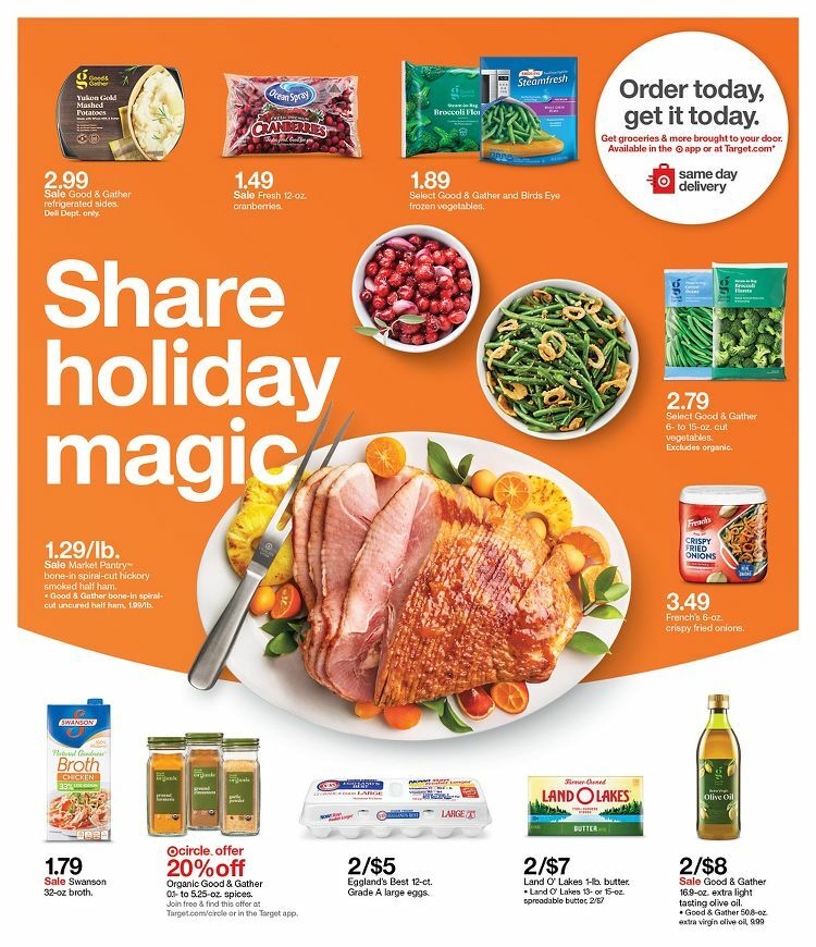 Target Weekly Ad from November 21
