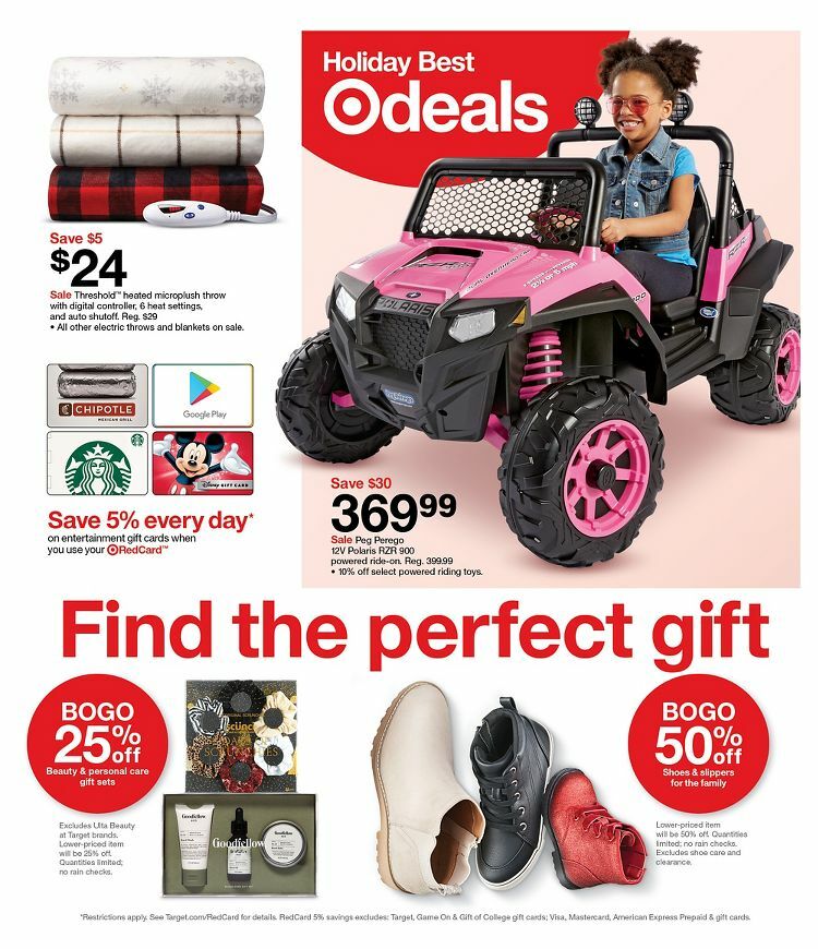 Target Weekly Ad from December 5