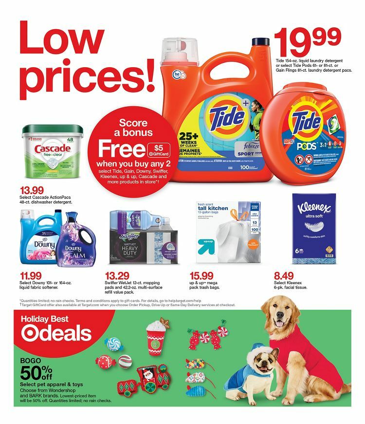 Target Weekly Ad from December 5