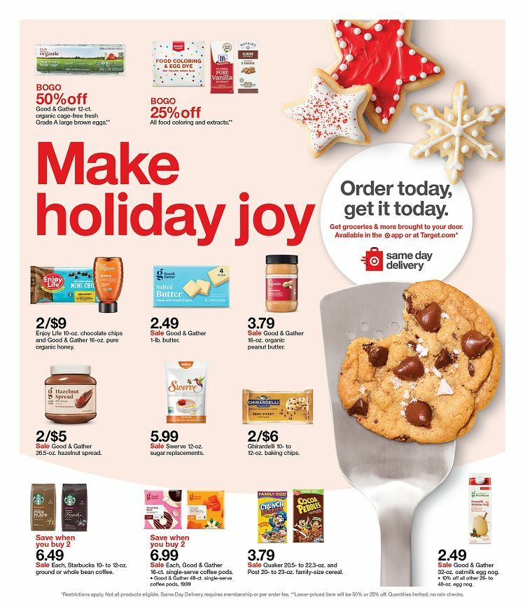 Target Weekly Ad from December 5