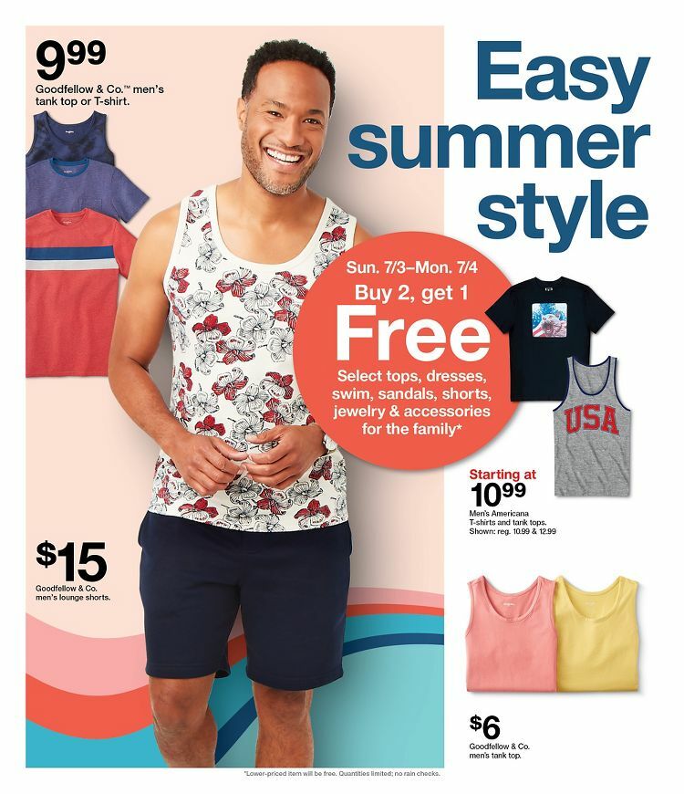 Target Weekly Ad from July 3