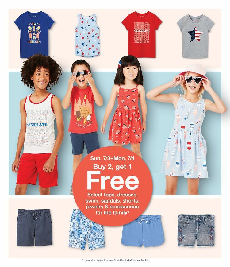 Target Weekly Ad from July 3