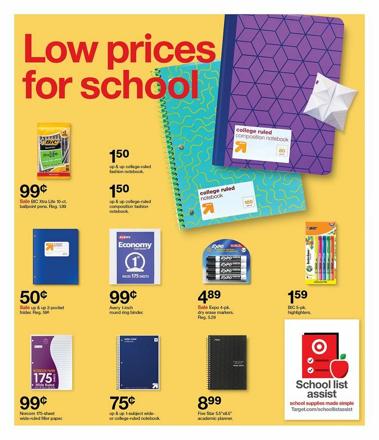 Target Weekly Ad from July 3
