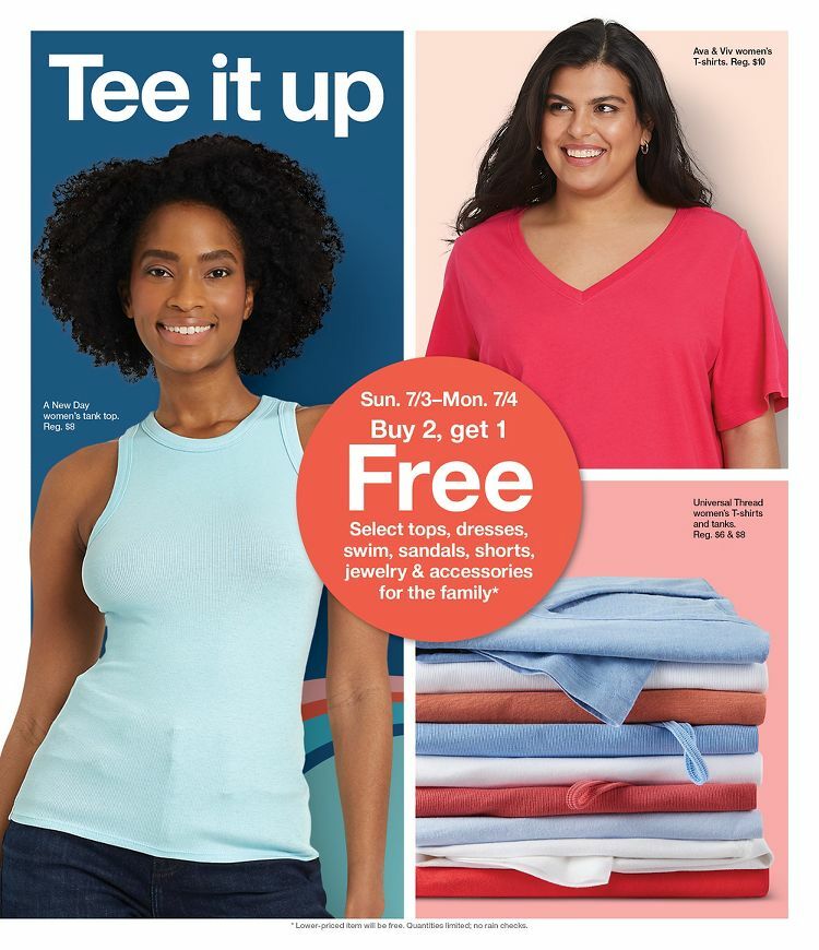 Target Weekly Ad from July 3