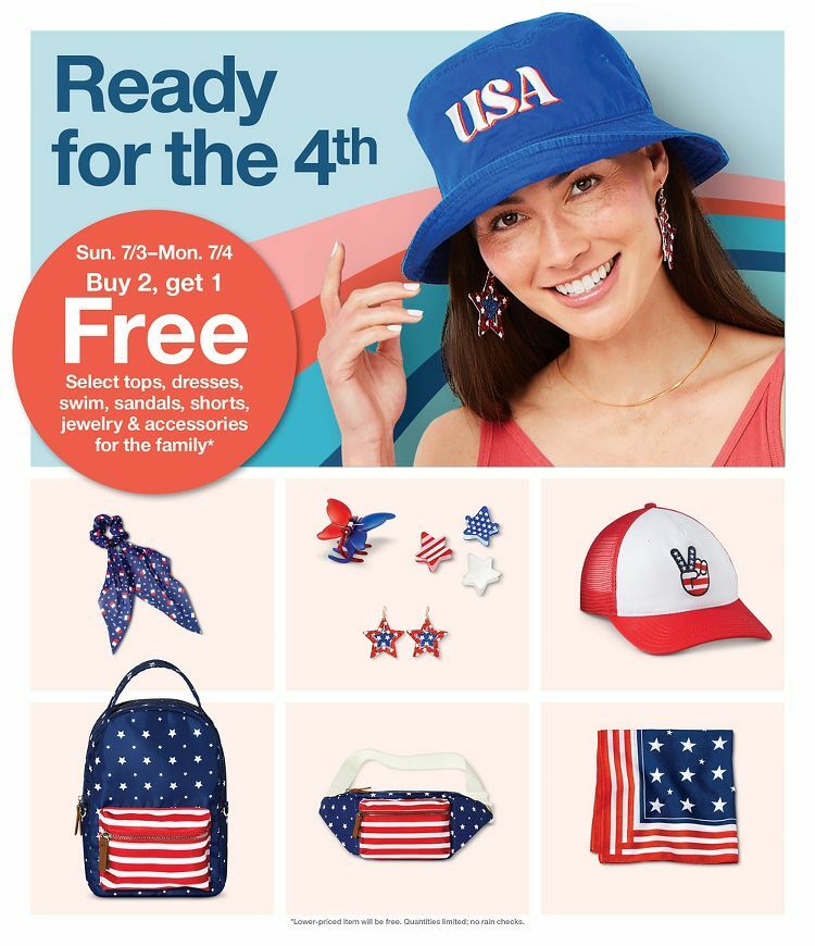 Target Weekly Ad from July 3