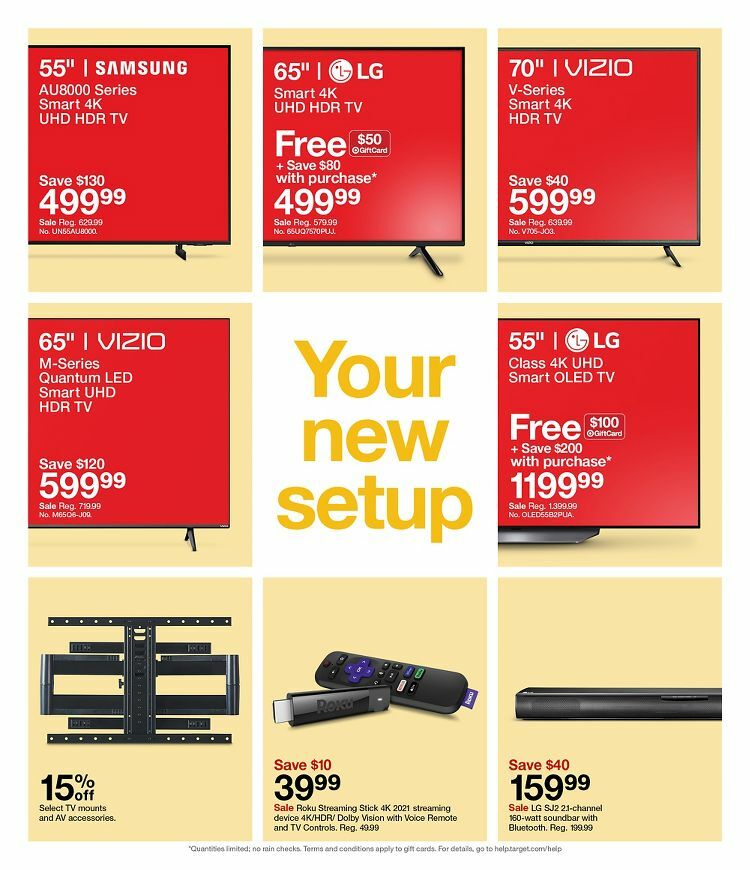 Target Weekly Ad from August 28
