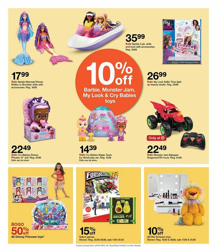 Target Weekly Ad from August 28