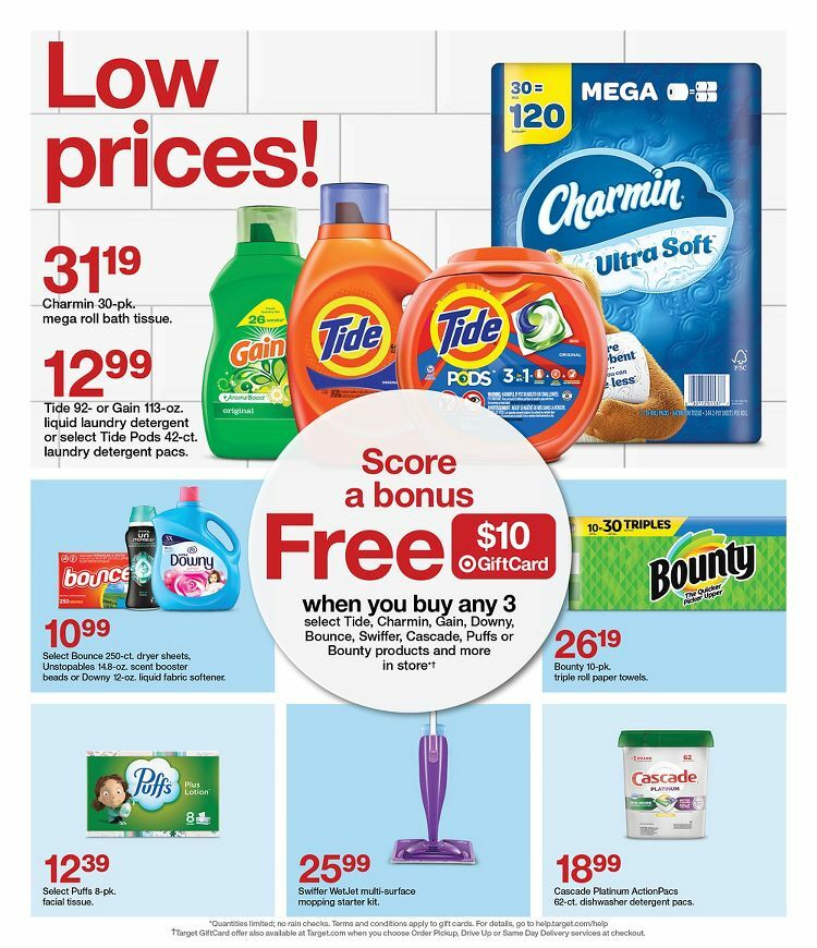 Target Weekly Ad from August 28