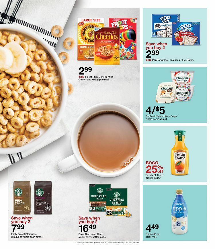 Target Weekly Ad from August 28