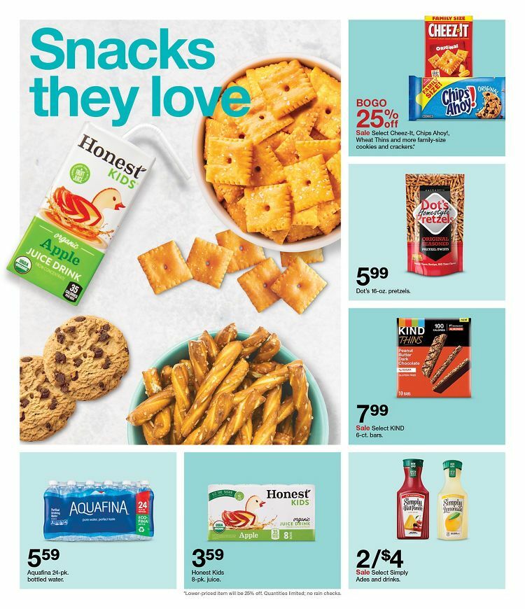 Target Weekly Ad from August 28