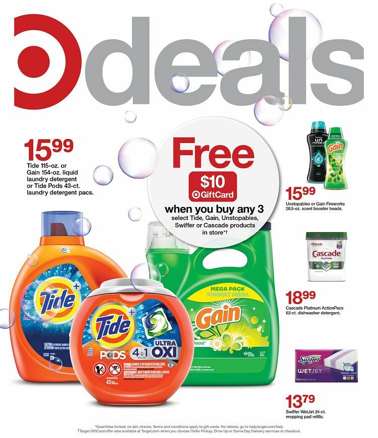 Target Weekly Ad from September 4