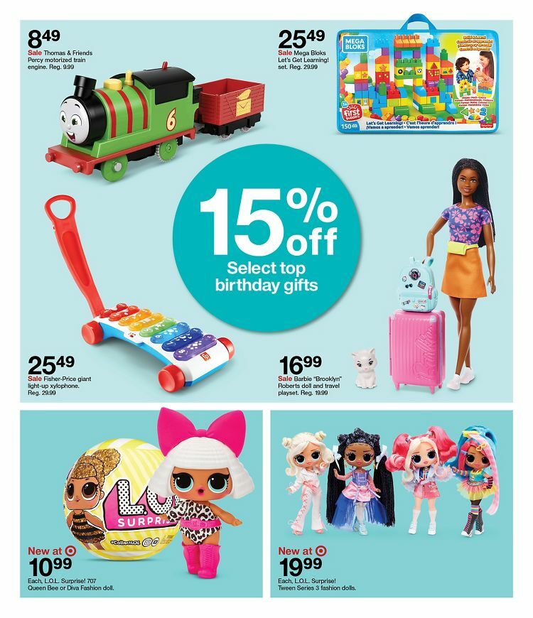 Target Weekly Ad from September 4