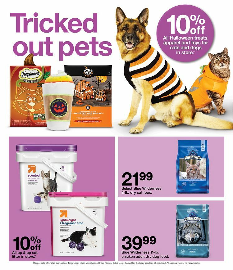 Target Weekly Ad from September 4