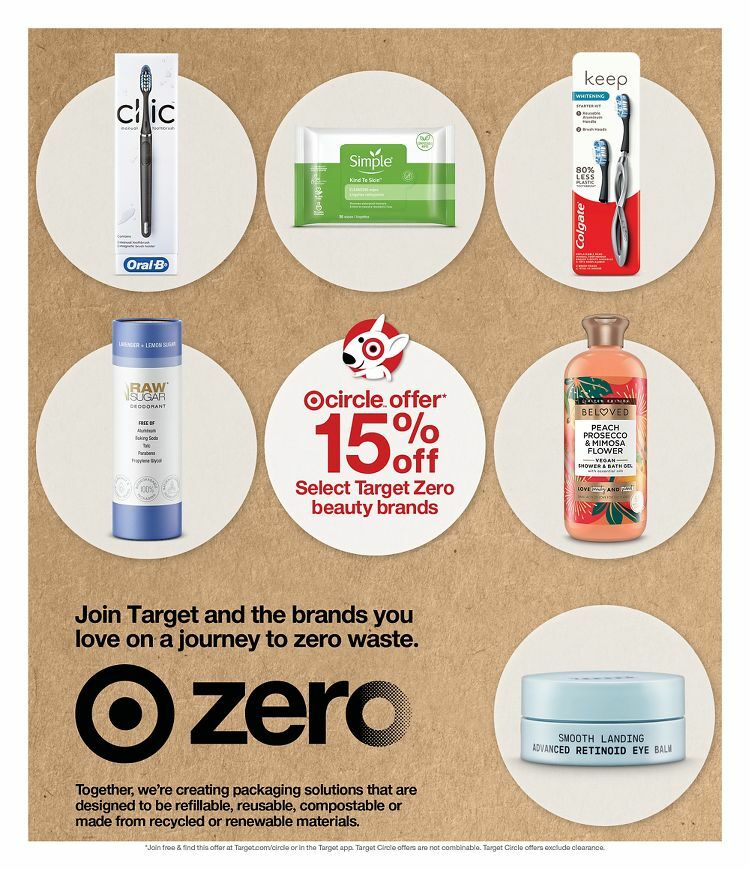 Target Weekly Ad from September 4