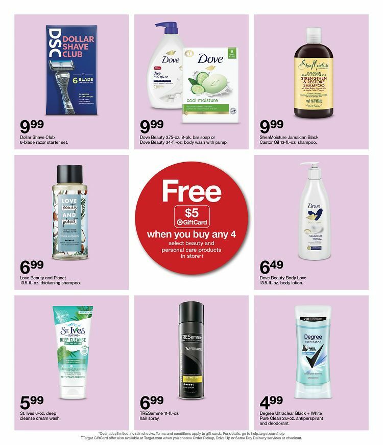 Target Weekly Ad from September 4