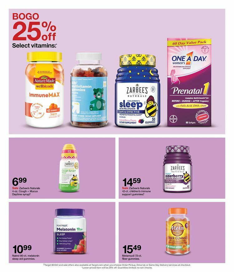 Target Weekly Ad from September 4