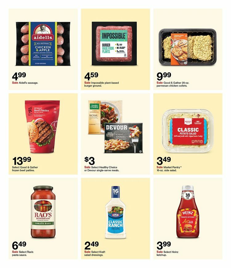 Target Weekly Ad from September 4