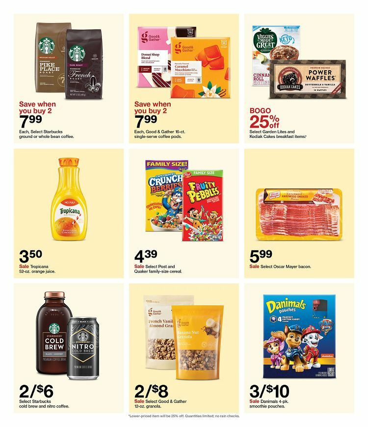 Target Weekly Ad from September 4